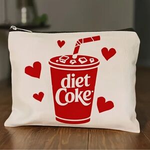 Diet Coke Cosmetic, Toiletry Medication Bag